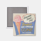 antiek ijsteken magneet (Voorkant / Achterkant)