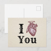 Antiek ik hoor je briefkaart (Voorkant / Achterkant)