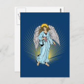 Antiek illustratie van een engel op Tshirts, cadea Briefkaart (Voorkant / Achterkant)