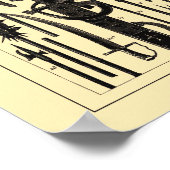 Antiek illustraties van middeleeuwse wapens poster (Hoek)