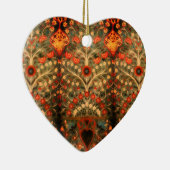 Antiek Indiaas textielontwerp - bijvoegnaam Keramisch Ornament (Rechts)