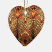 Antiek Indiaas textielontwerp - bijvoegnaam Keramisch Ornament (Links)