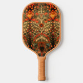 Antiek Indiaas textielontwerp - bijvoegnaam Pickleball Paddle (Voorkant)