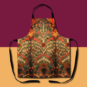 Antiek Indiaas textielontwerp Schort