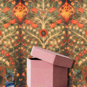 Antiek Indiaas textielontwerp Tissuepapier