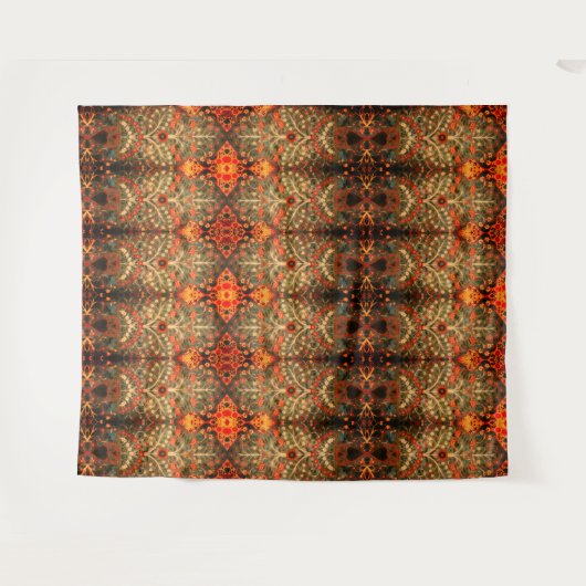 Antiek Indiaas textielontwerp Wandkleed (Voorkant (horizontaal))