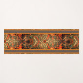 Antiek Indiaas textielontwerp Yoga Mat (Voorkant (horizontaal))