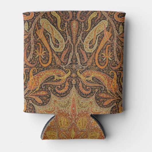 Antiek Indiase Boteh Pattern Blikjeskoeler (Voorkant)