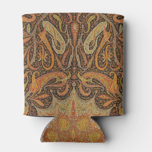 Antiek Indiase Boteh Pattern Blikjeskoeler (Achterkant)