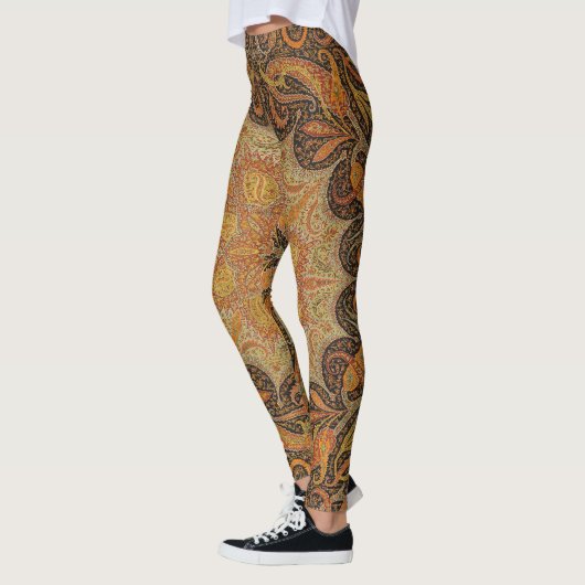 Antiek Indiase Boteh Pattern Leggings (Links)