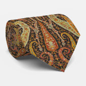 Antiek Indiase Boteh Pattern Stropdas (Opgerold)