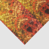 Antiek Indiase textielstof — Weefpapier Tissuepapier (Detail)