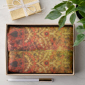 Antiek Indiase textielstof — Weefpapier Tissuepapier (Geschenk)