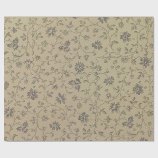 Antiek  inkool cadeaupapier (Vlak)