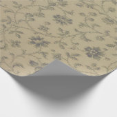 Antiek inkool cadeaupapier (Hoek)