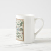 Antiek insecten, bloemen, vruchten Hoefnagel Porselein Kop (Rechts)