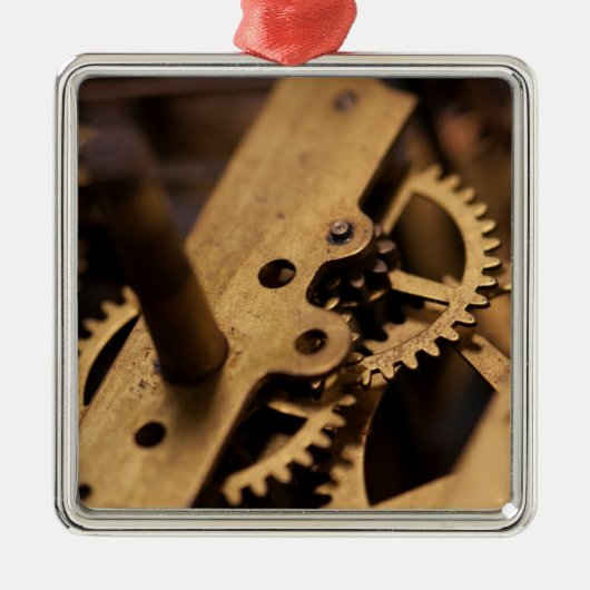 Antiek interne onderdelen voor horloge metalen ornament (Voorkant)