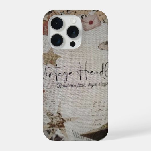 Antiek iPhone hoesje (Achterkant)