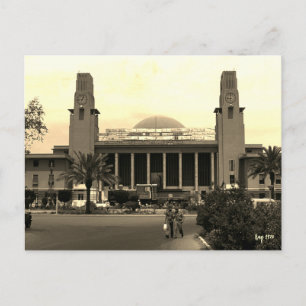 Antiek Irak Bagdad centraal station Briefkaart