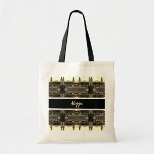 Antiek Irak Bagdad centraal station Tote Bag