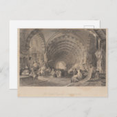 Antiek Istanbul Constantinopel Great Bazar Briefkaart (Voorkant / Achterkant)