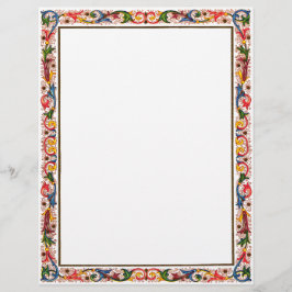 Antiek-Italiaanse bakkerij voor de Floral Border