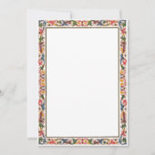 Antiek Italiaanse grens sparen de Sjabloon van de  (Voorkant)