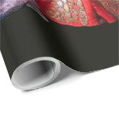 ANTIEK ITALIAANSE PARTIJ VOOR MASKERADE CADEAUPAPIER (Rol Hoek)