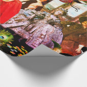 ANTIEK ITALIAANSE PARTIJ VOOR MASKERADE CADEAUPAPIER (Hoek)