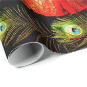 ANTIEK ITALIAANSE PARTIJ VOOR MASKERADE CADEAUPAPIER (Rol Hoek)