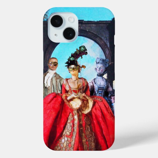 ANTIEK ITALIAANSE PARTIJ VOOR MASKERADE Case-Mate iPhone CASE (Achterkant)