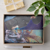 ANTIEK ITALIAANSE PARTIJ VOOR MASKERADE TISSUEPAPIER (Geschenk)