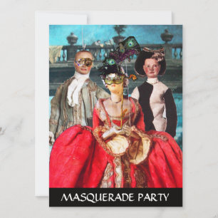 ANTIEK ITALIAANSE PARTIJ VOOR MASQUERADE COSTUME KAART