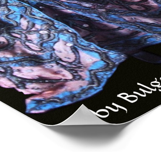 ANTIEK ITALIAANSE PARTIJ VOOR MASQUERADE COSTUME POSTER (Hoek)