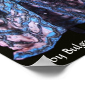 ANTIEK ITALIAANSE PARTIJ VOOR MASQUERADE COSTUME POSTER (Hoek)