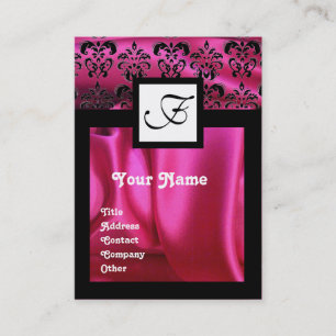 ANTIEK ITALIAANSE PUPPETS MASQUERADE COSTUMES/Roze Visitekaartje