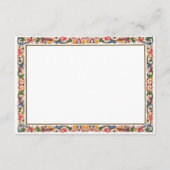 Antiek Italiaanse Sjabloon van de Kaart van de gre (Achterkant)