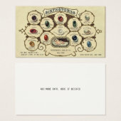  Antiek jachtjassen Visitekaartje (Voorkant /achterkant)