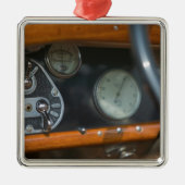 antiek jaguar 2 metalen ornament (Voorkant)