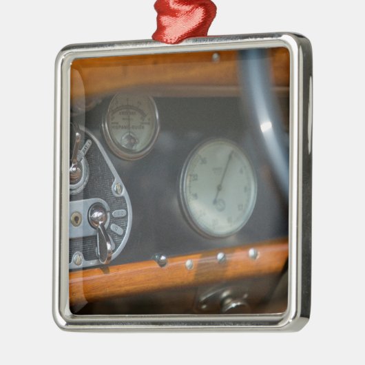 antiek jaguar 2 metalen ornament (Links)