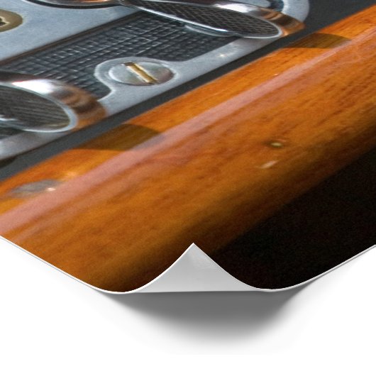 antiek jaguar 2 poster (Hoek)