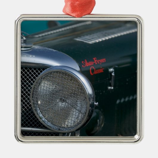 antiek jaguar metalen ornament (Voorkant)
