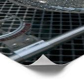 antiek jaguar poster (Hoek)