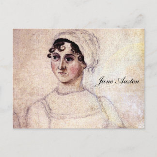 Antiek Jane Austen Portrait Briefkaart