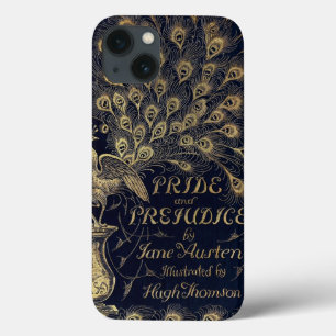 Antiek Jane Austen Pride en Prejudice Peacock Case-Mate iPhone Case