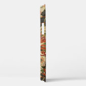 ANTIEK JAPANESE STROMEN Rode groene zwarte Floral Case-Mate iPhone Case (Achterkant / Rechts)