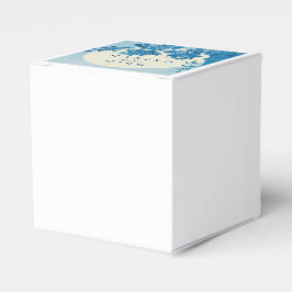 Antiek Japans blauw Cherry Blossom Bedankdoosjes