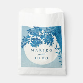 Antiek Japans blauw Cherry Blossom Bedankzakje