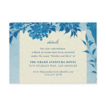 Antiek Japans blauw Cherry Blossom