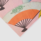 Antiek Japans Fans - Tissue Paper voor Crafting Tissuepapier (Detail)